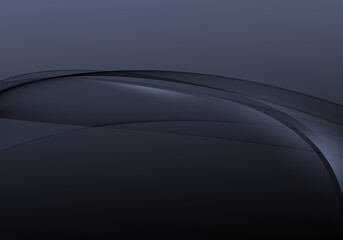 Abstract background waves. Black and chambray blue abstract background for wallpaper or business card