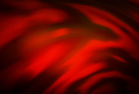 Dark Red, Yellow vector blurred shine abstract texture.
