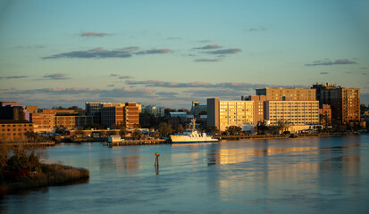 Naklejka premium Cape Fear River