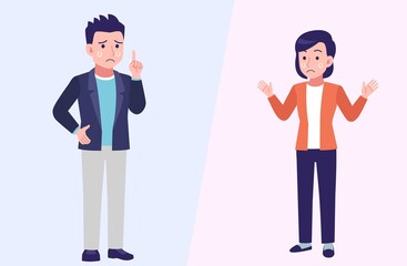 Young and healthy men and women with background