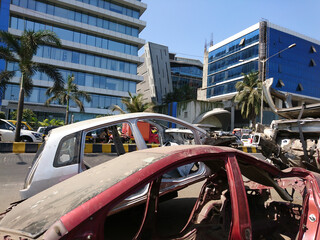 épave à Mumbai