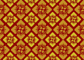 Motif Bali, Indonesia. with modern colors. exclusive background. Vector. EPS 10,