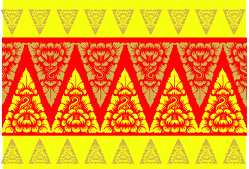 Motif Bali, Indonesia. with modern colors. exclusive background. Vector. EPS 10,