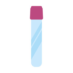 Test tube icon. Medical laboratory icon