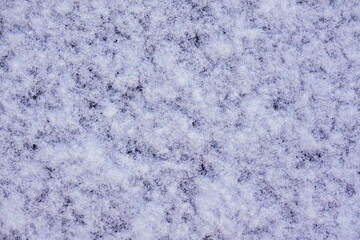 雪のアスファルト