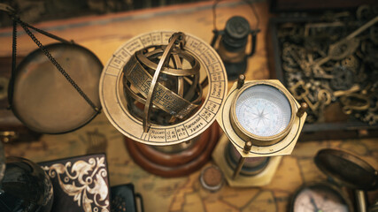 Vintage Spiritual Compass