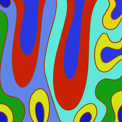 Abstract art colorful wallpaper background book cover design simple illustration