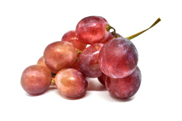 bunch of red grapes