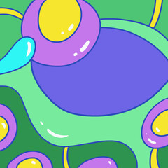 New Colorful page poster abstract background product design art. Modern pop art illustration wallpaper. Popular moon book cover texture project.