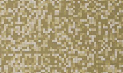 Abstract geometric background. Yellow and brown grid.