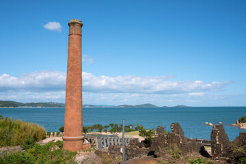 Inujima Island in Seto Inland Sea, Japan　犬島精錬所 瀬戸内海 アートの島