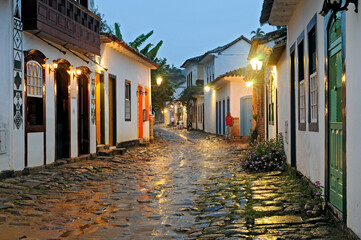 Cidade colonial de Parati. Rio de Janeiro