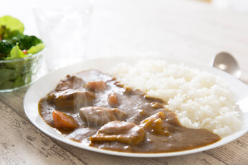 カレー　カレーライス　家庭料理