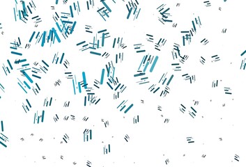 Light BLUE vector template with repeated sticks.