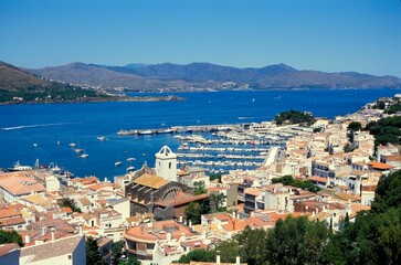 El Port de la Selva (Puerto de la Selva), Catalogne, Spain