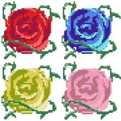 4 roses