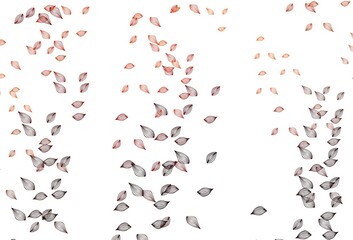 Light Orange vector sketch texture.