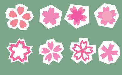 桜のイラスト素材