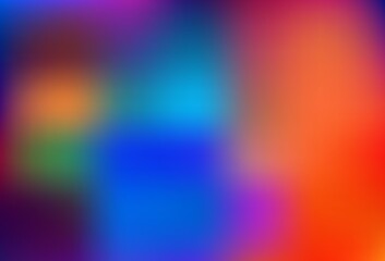 Dark Multicolor vector abstract bright pattern.