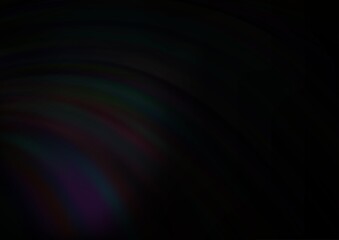 Dark Silver, Gray vector background with bent lines.