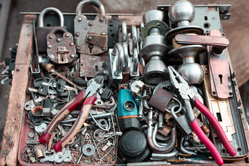 locks plyer nuts bolts mechanics