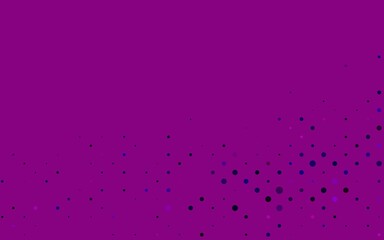 Light Purple, Pink vector pattern with spheres.