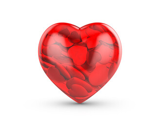 Hearts into heart