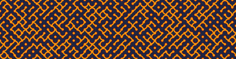Abstract Geometric Pattern generative computational art illustration