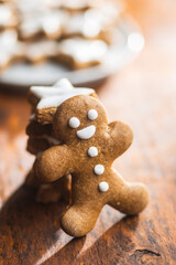 Xmas gingerbread man.