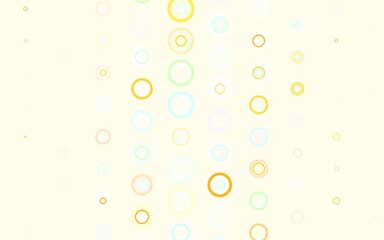 Light Multicolor vector texture with disks.