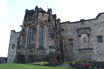 Fototapeta premium Edinburgh castle, a interesting landmark in Scotland