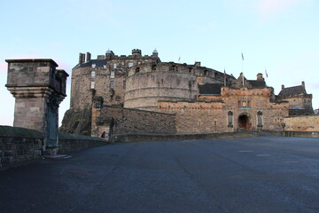 Edinburgh castle, a interesting landmark in Scotland