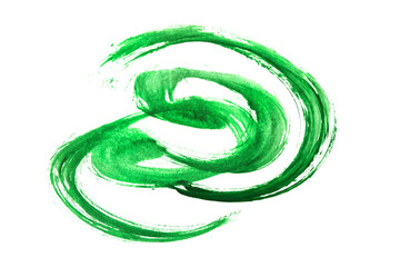Paint strokes isolated