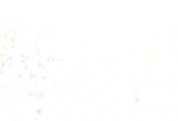 Light Multicolor vector layout with circle shapes.