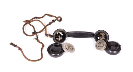 Vintage bakelite telephone horn