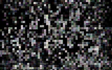 Dark Silver, Gray vector cover in polygonal style.
