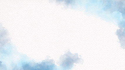 watercolor navy blue brush on white paper textured background