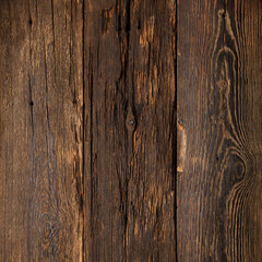 Old wood texture empty dark background, copy space