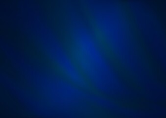 Dark BLUE vector abstract blurred background.