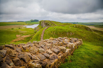 Along the roman Hadrian’s wall in United Kingdom
