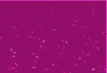 Light Pink vector doodle texture.