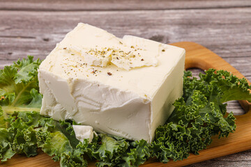 Traditional Greek Feta soft cheese
