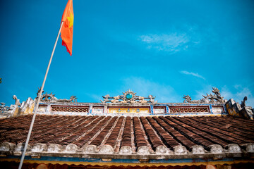 An ancient temple on Ly Son Island