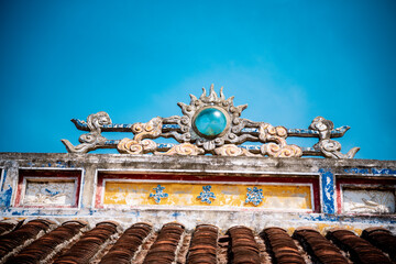 An ancient temple on Ly Son Island