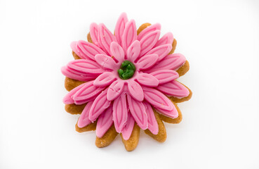 colored artisan cookies with different shapes