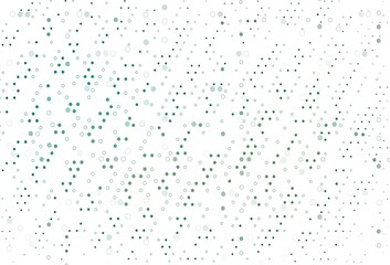 Light Blue, Green vector background with bubbles.