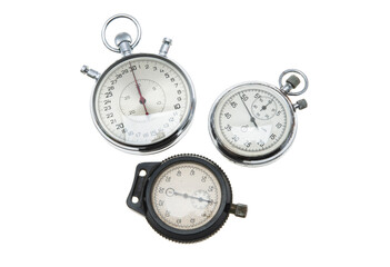 stopwatch isolated on white background