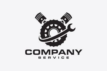 piston wheel wrench logo