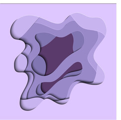 modern background with paper cut out style in sweet purple color