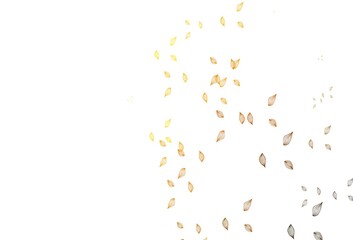 Light Yellow, Orange vector sketch texture.